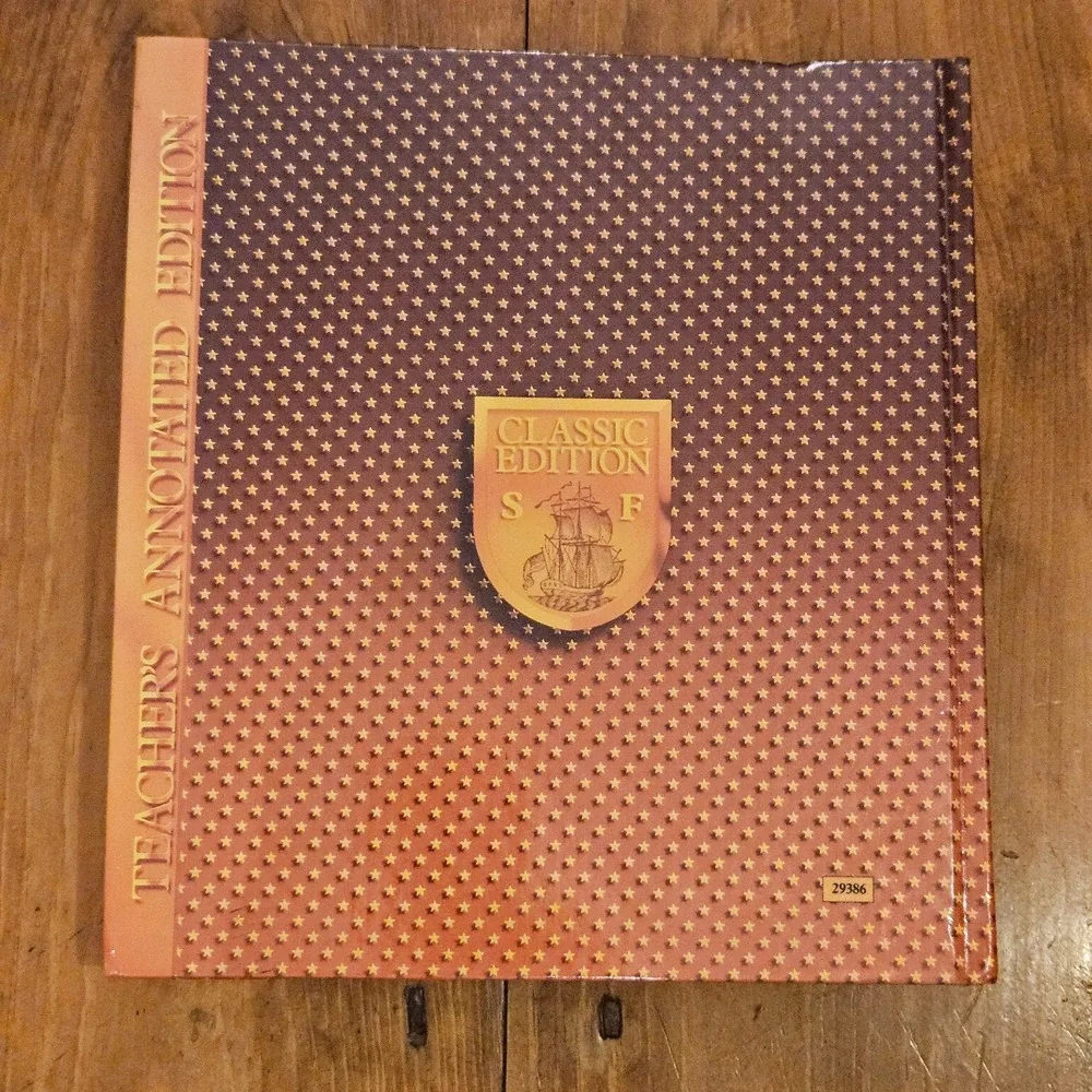 Beginnings in Literature America Reads Classic Teacher's Annotated Edition 1991